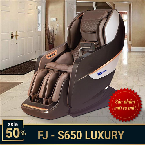 Ghế massage toàn thân cao cấp nhập khẩu FJ-S650