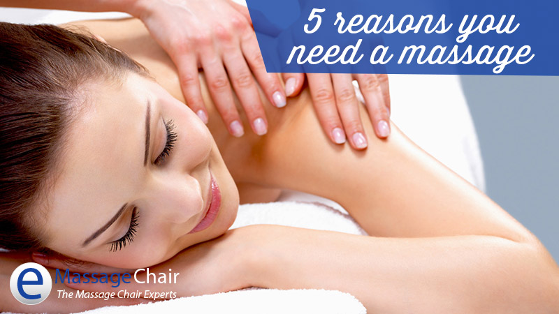 5 lý do bạn nên mua một chiếc ghế massage