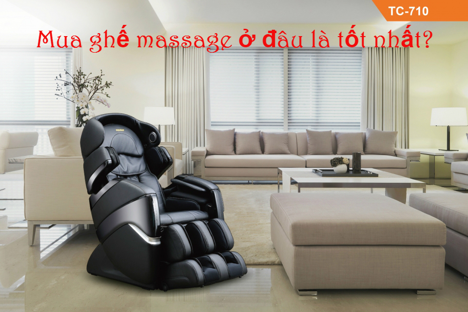 Bạn sẽ hối hận nếu không biết mua ghế massage ở đâu là tốt nhất?
