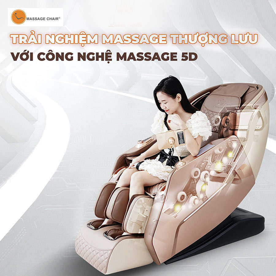 Công nghệ massage 5D đẳng cấp 