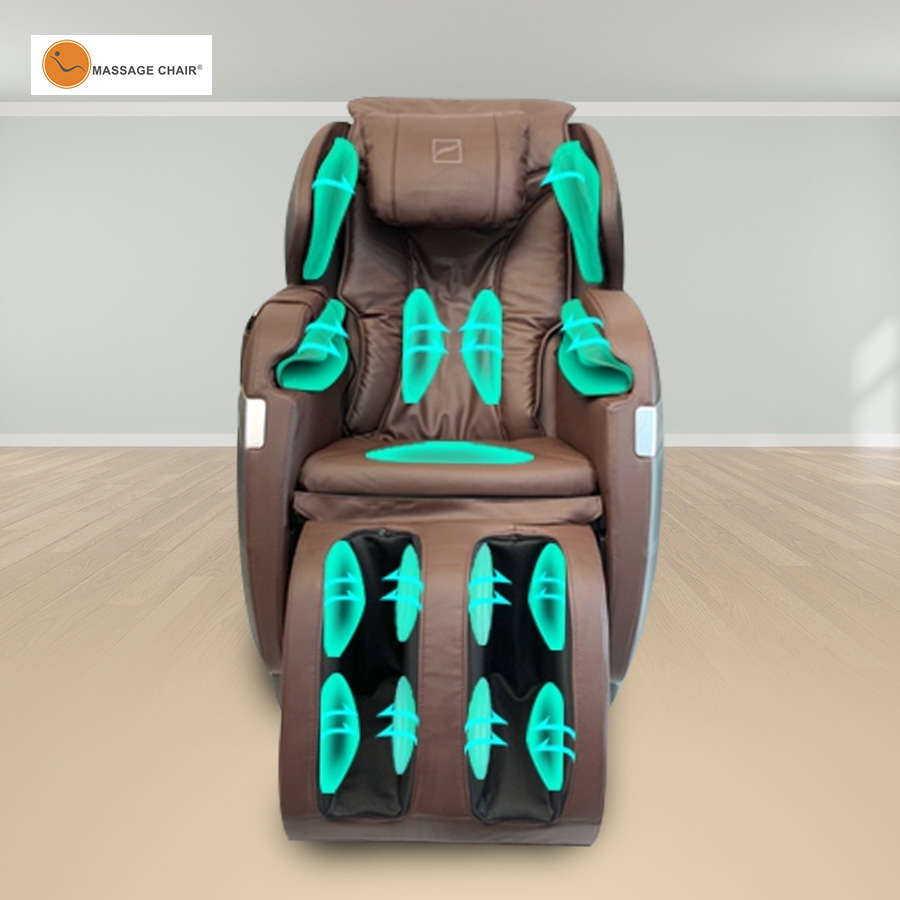 Ghế massage Okasa OS-268 Plus có hệ thống túi khí toàn thân