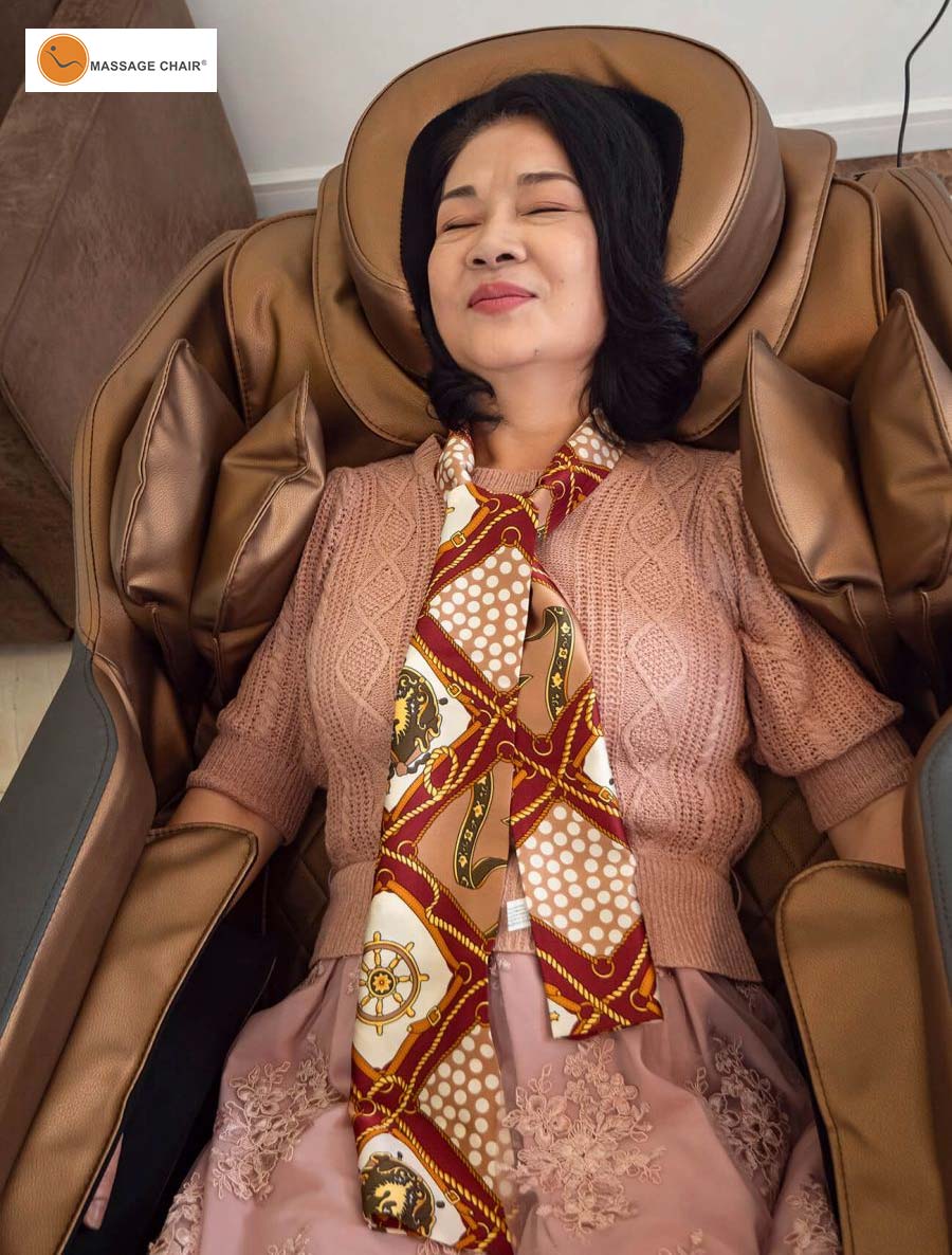 Ghế massage toàn thân Kenji - Q6 được trang bị hệ thống 31 túi khí
