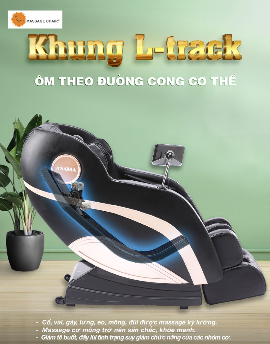 Khung massage L-track 