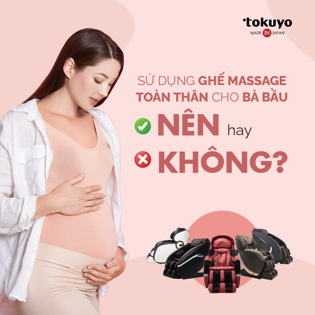 Phụ nữ mang thai sử dụng ghế massage toàn thân được không?