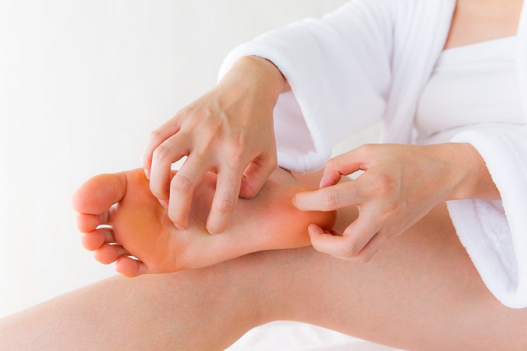 massage gan bàn chân