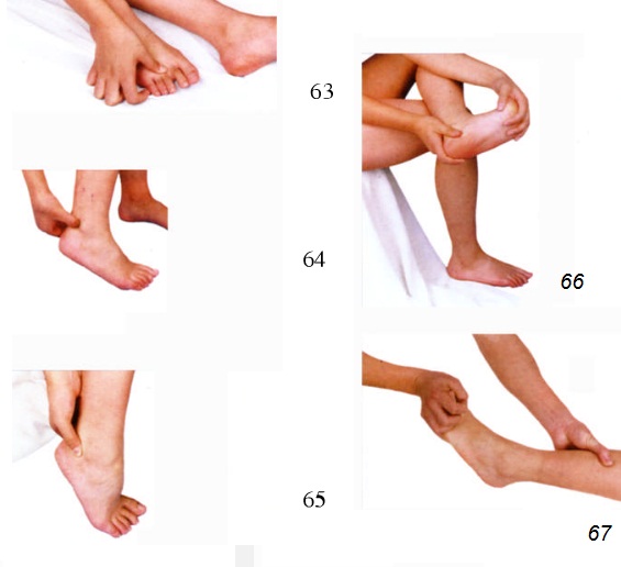 massage cổ chân