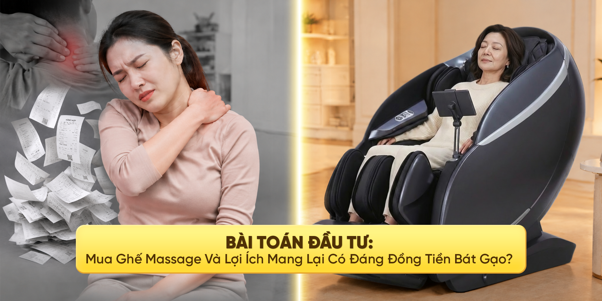 Bài Toán Đầu Tư: Mua Ghế Massage Và Lợi Ích Mang Lại Có Đáng Đồng Tiền Bát Gạo?