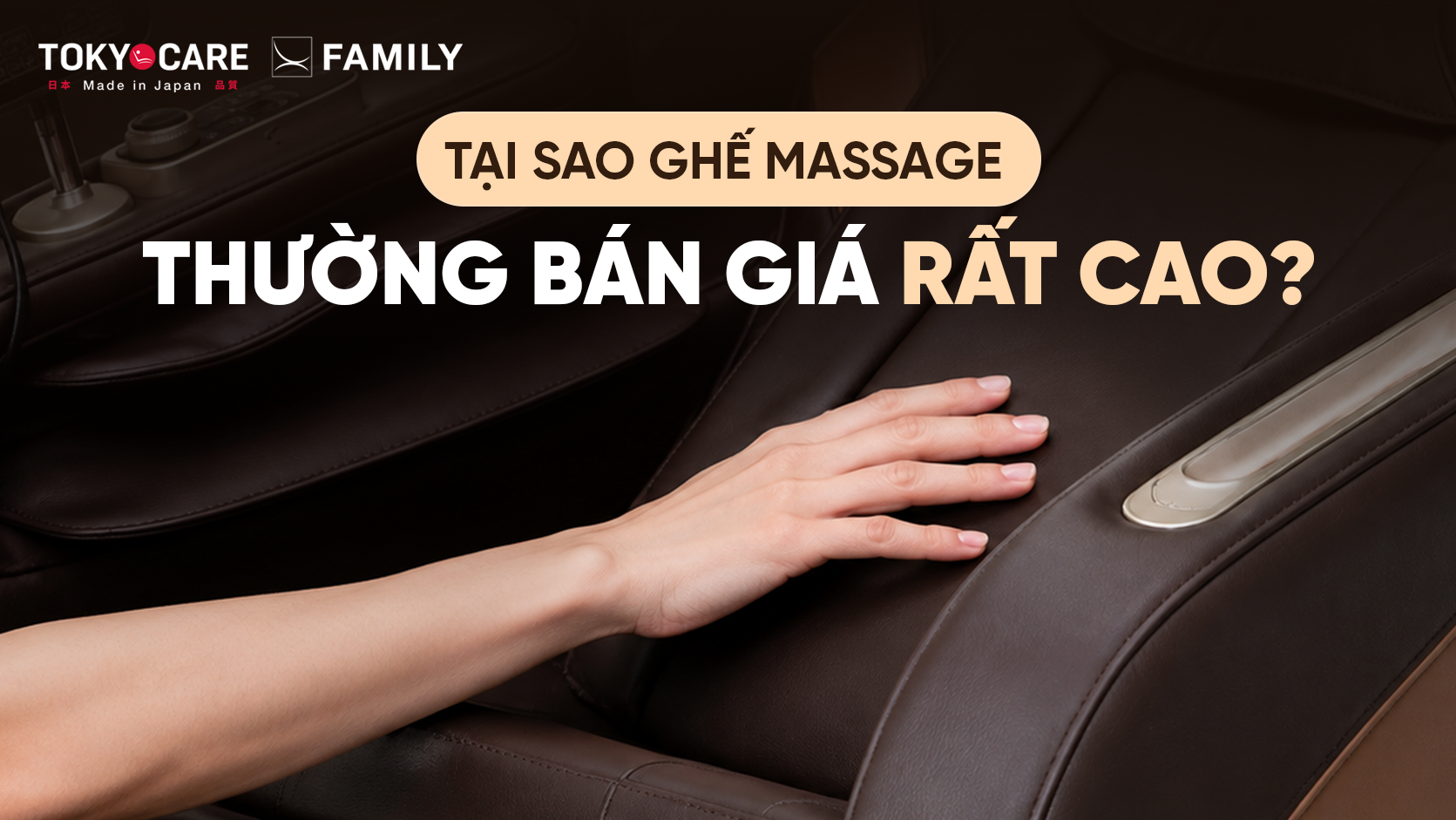 Lý do tại sao ghế massage thường bán giá cao