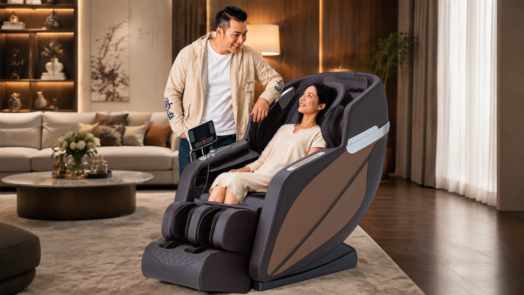 Chọn mua ghế massage uy tín chính hãng
