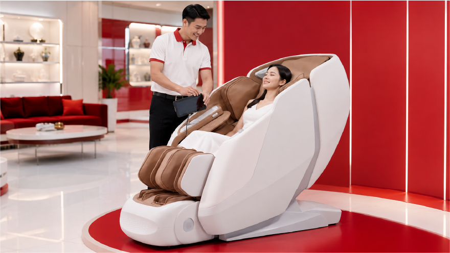 Trải nghiệm miễn phí tại showroom