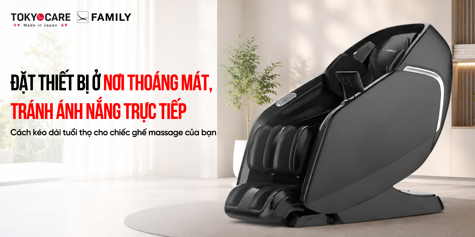 Cách sử dụng ghế massage được lâu bền