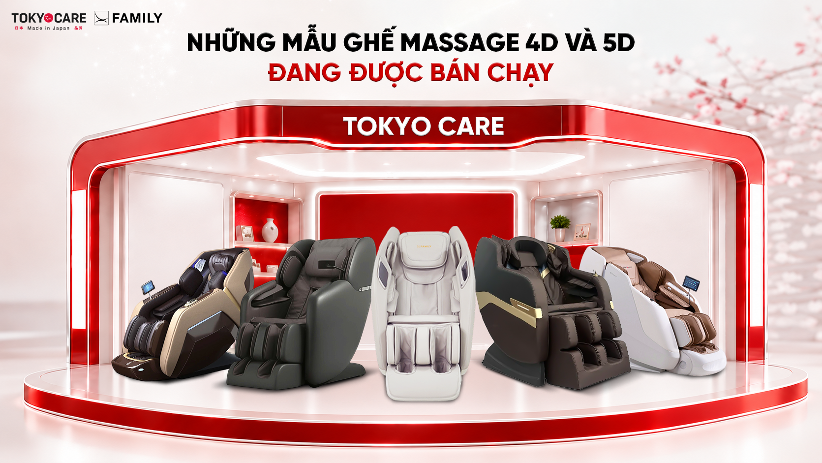 Những mẫu ghế massage đang bán chạy tại Ghế massage