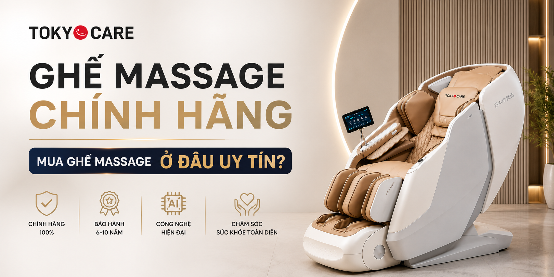  Ghế Massage Chính Hãng - Mua Ghế Massage Ở Đâu Uy Tín