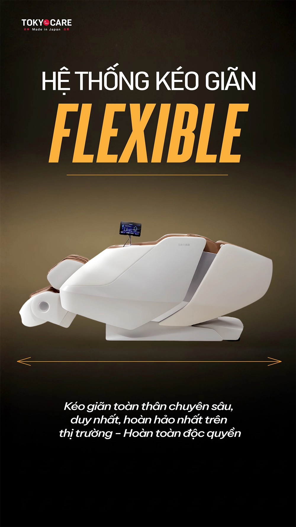 Ghế Massage Tokyo Care JC-6866  (Made in Japan)