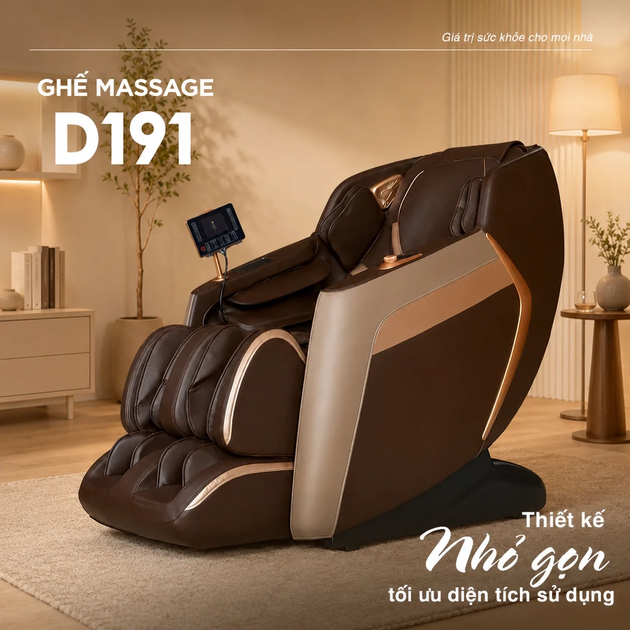 D191 thiết kế nhỏ gọn