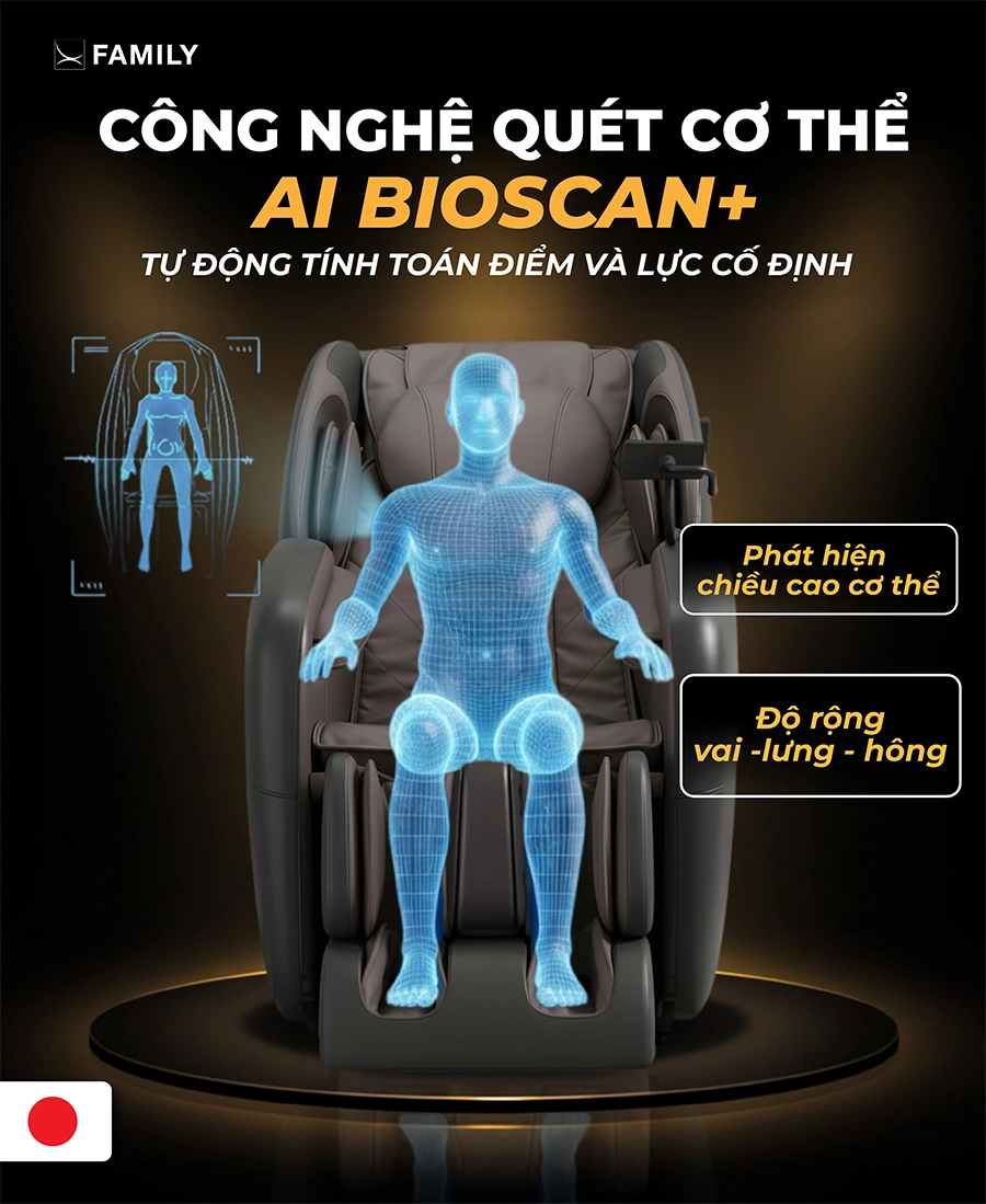 Ghế Massage Trị Liệu Toàn Thân Family FC-389